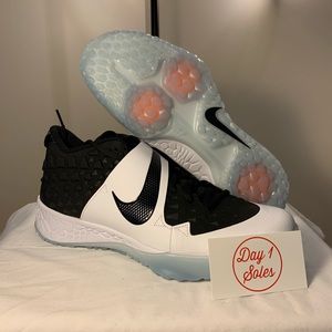 Brand new Mike Trout Black/White shoes size 11